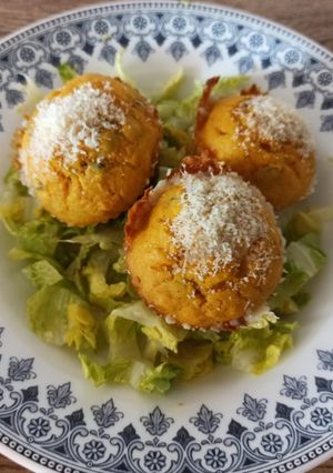 Foto principal de Muffins / Magdalenas de calabaza asada (BLW)
