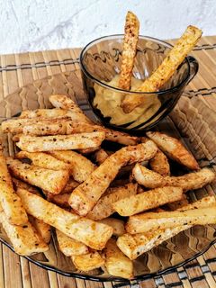 Fűszeres sült zeller (Ketogén) recept fotója