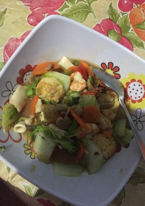 Foto resep 1. Safo tahu seafood