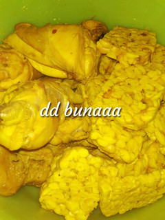 Foto resep Ayam Tempe Ungkep