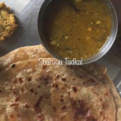 A picture of Puran poli.