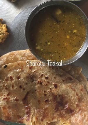 A picture of Puran poli.