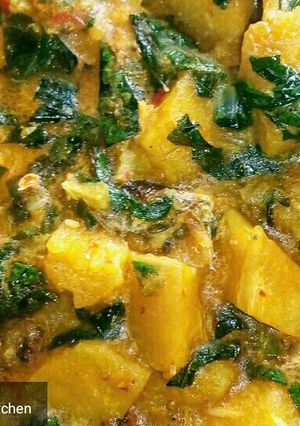A picture of Unripe Plantain Porridge.
