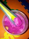Puding dragon fruit #mpasi10bulan