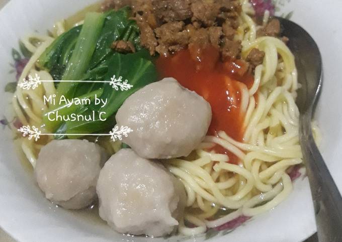Resep Mi Ayam Homemade Resep Mi Ayam Homemade
