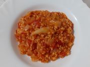 Kép erről: bulgur lecsó