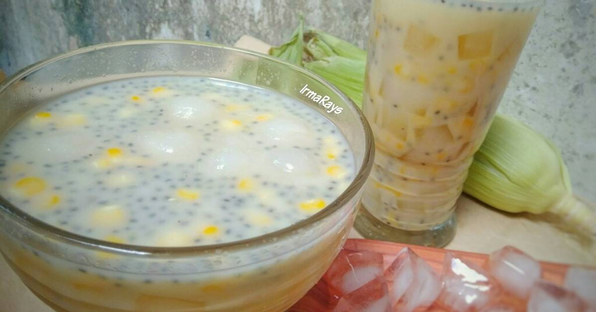 Resep Es Jagung Longan Jelly Oleh Irma Rays Cookpad