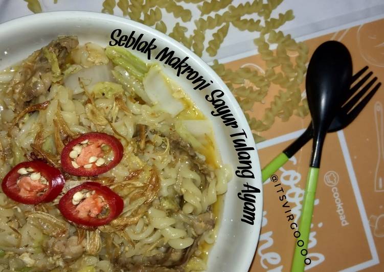 #112. Seblak Makroni Sayur Tulang Ayam