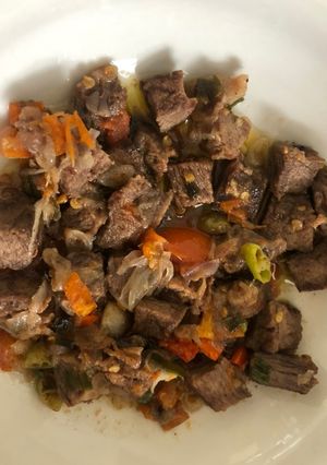 Foto resep Oseng Daging H. Mamat