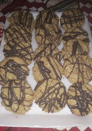 Una foto de Galletitas de avena y coco sin harina