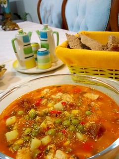 عکسی از دستور خوراک مرغ و پیازچه