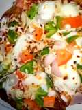 Left Over Chapati Egg Pizza