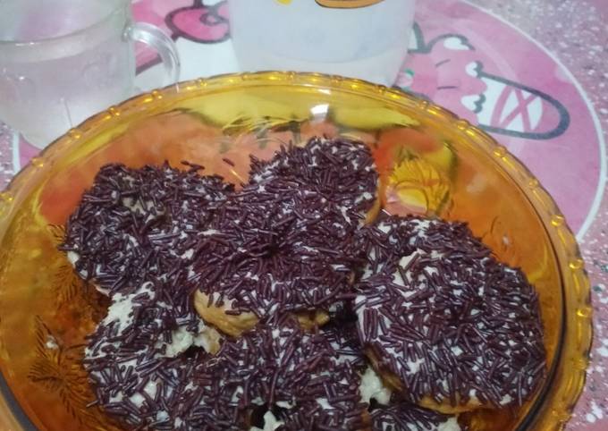 Cara termudah membuat Donat tanpa telur dijamin nagih banget