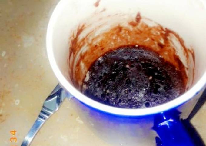 Recipe of Perfect Easy chocolate mug cake recipe