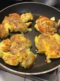 Patate schiacciate