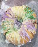 Mardi Gras King Cake. Southern Louisiana Style