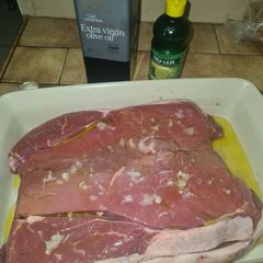 A picture of Rump steak braai marinade.