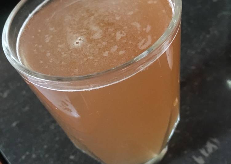 Steps to Make Homemade Tamarind and Ginger drink