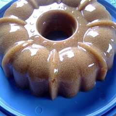 A picture of Puding lumut gula merah.