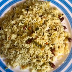 A picture of Mango rice.