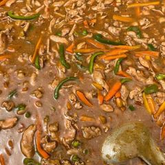 A picture of Boneless chicken sauce.