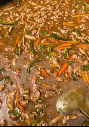 A picture of Boneless chicken sauce.