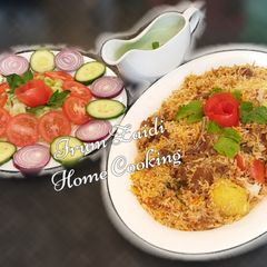 A picture of 🍲🥗Sindhi Biryani🥗🍲.