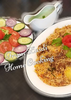 A picture of 🍲🥗Sindhi Biryani🥗🍲.