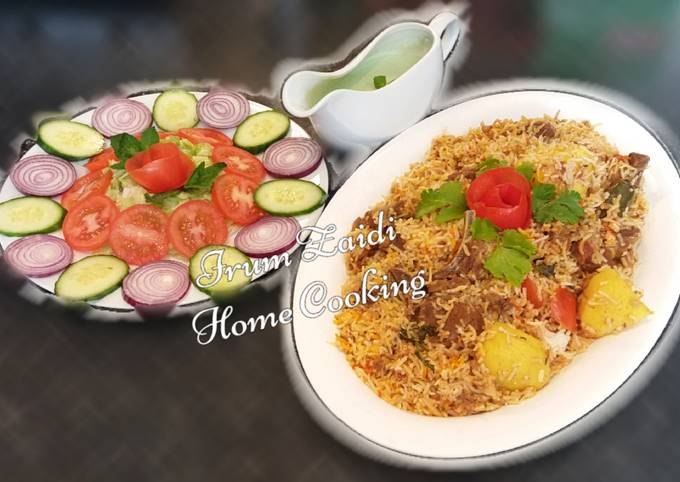 Recipe of Super Quick Homemade 🍲🥗Sindhi Biryani🥗🍲