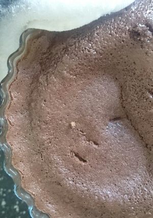 Una foto de Brownie de chocolate