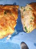 Omelete de Camarão com Cebola e Salsa