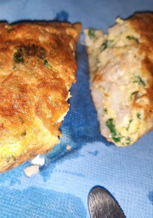 Foto de Omelete de Camarão com Cebola e Salsa