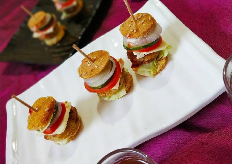 Easiest Way to Make Super Quick Homemade Baby Burgers