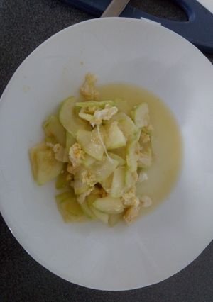 Foto resep Tumis Zucchini Telur