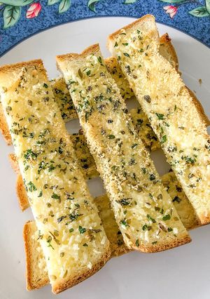 Foto resep Garlic bread sederhana