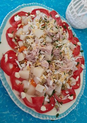 Una foto de Ensalada fresca y fácil
