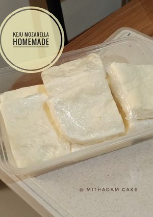 Foto resep Keju mozarella homemade