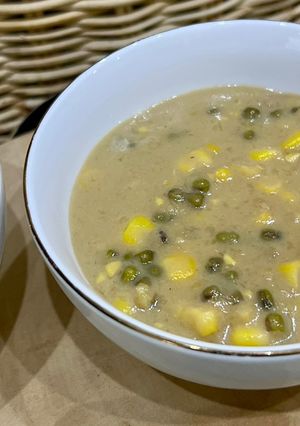 Foto resep Bubur jagung kacang hijau