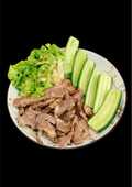 Thịt trườn luộc #healthy