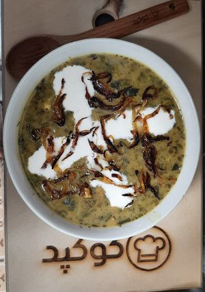 عکسی از دستور آش جو و سیرابی