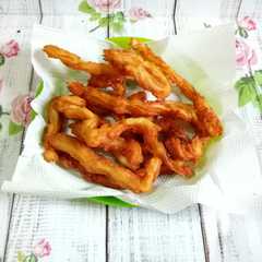 A picture of Potato Churros.