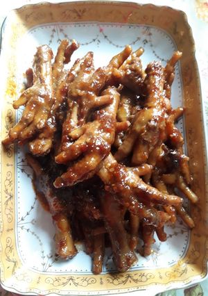 Foto resep Ceker ayam ebi pedas