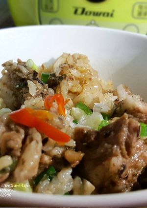 超濃郁『豉汁排骨燉飯』 的食譜成品照片