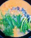 Lẩu cá lăng dấm bỗng