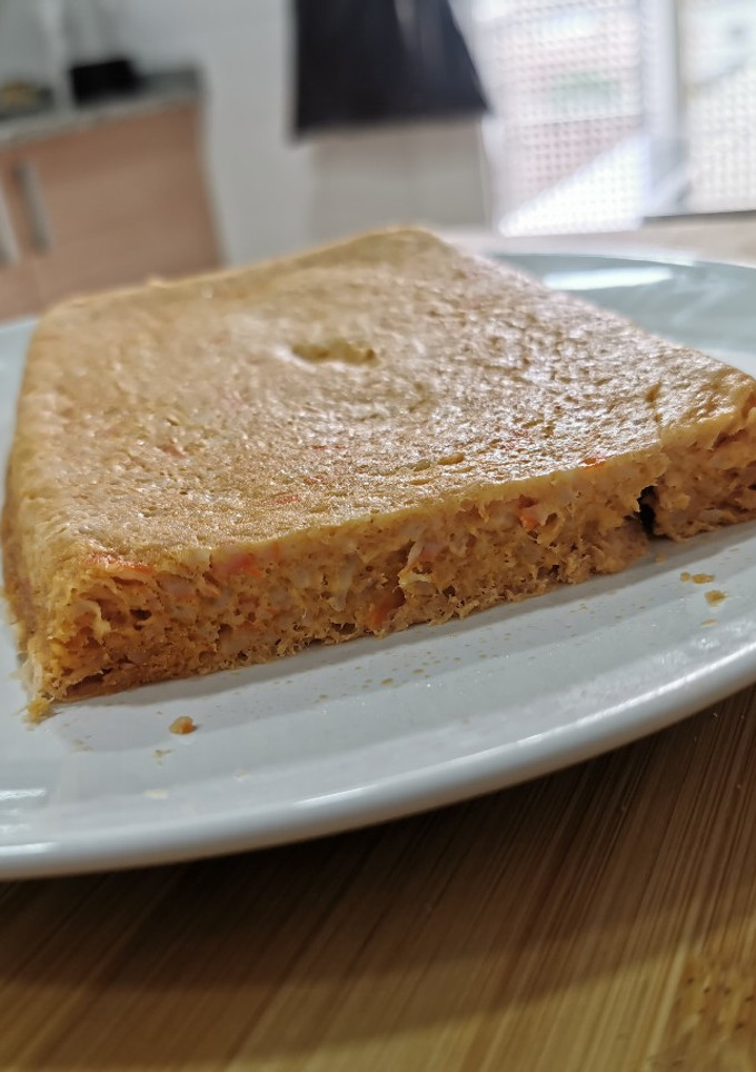 Una foto de Pastel de atún al microondas