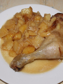 Una foto de Pollo a la olla