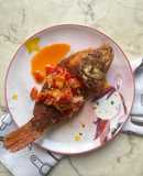 Nila Merah Goreng Sambal Banjur