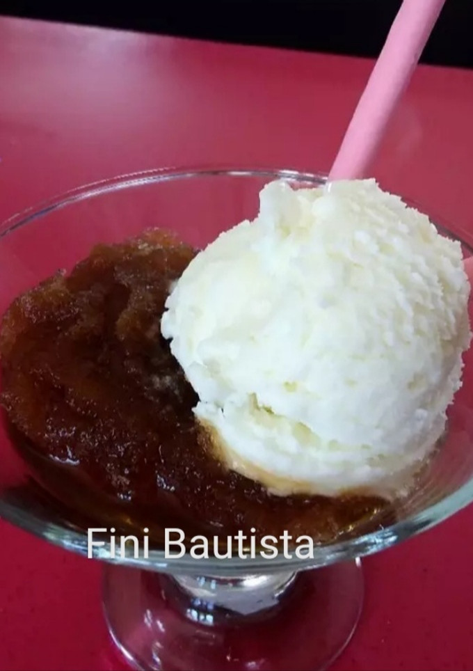 Una foto de Helado cremoso de nata