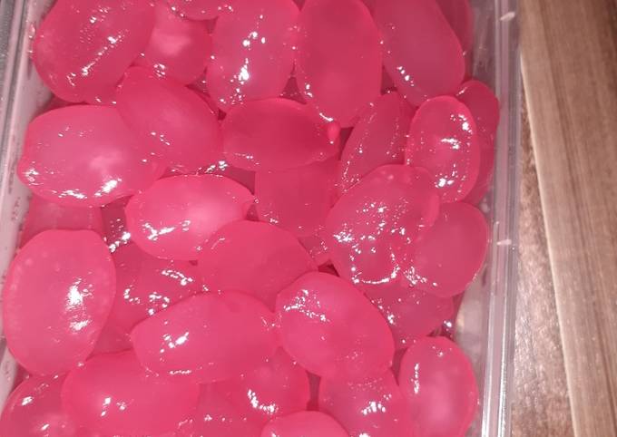 Manisan kolang kaling fanta