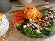 Una foto de crab cake